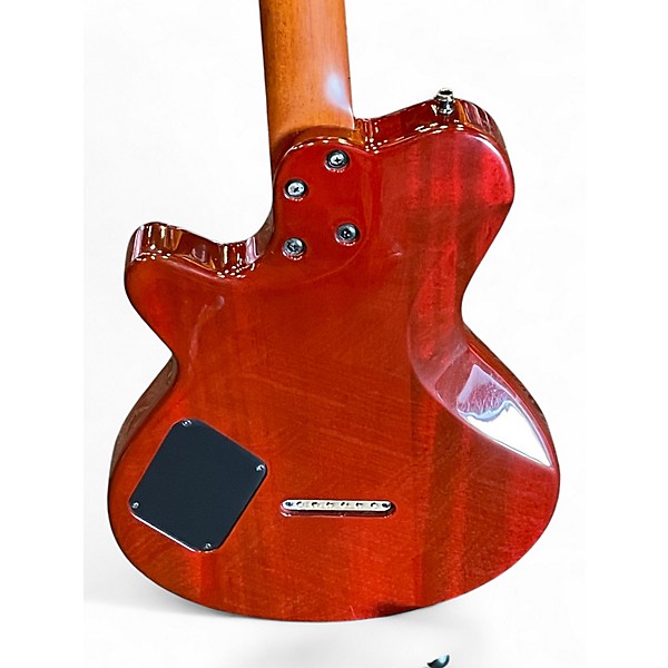 Used 2010s Godin Core P90 Red Solid Body Electric Guitar