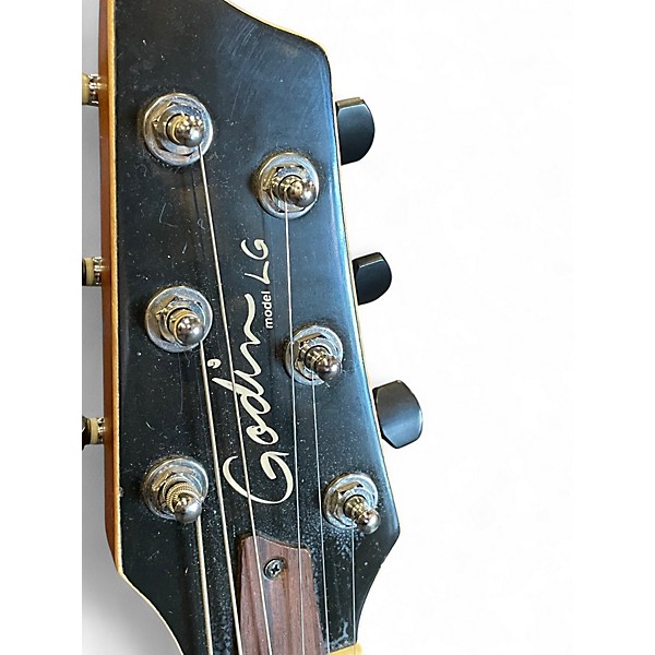 Used 2010s Godin Core P90 Red Solid Body Electric Guitar