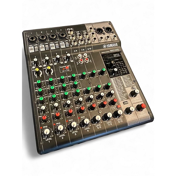 Used 2020s Yamaha MG10XU 10 Channel Mixer with Effects Unpowered Mixer