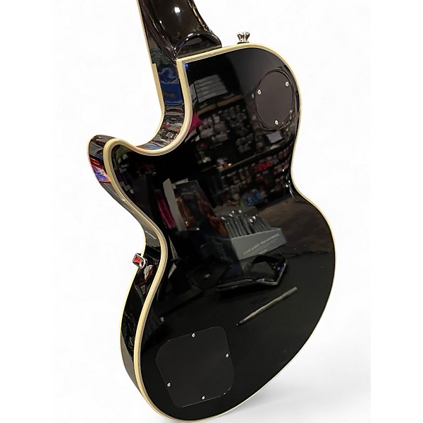 Used Epiphone Les Paul Custom Silverburst Solid Body Electric Guitar