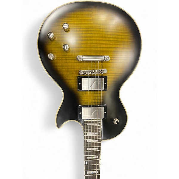 Used Epiphone Les Paul Custom OLIVE TIGER Solid Body Electric Guitar
