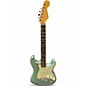 Used 2023 Fender American Professional II Stratocaster Mystic Surf Green Solid Body Electric Guitar thumbnail