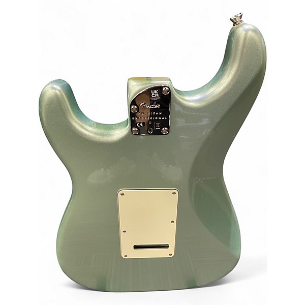 Used 2023 Fender American Professional II Stratocaster Mystic Surf Green Solid Body Electric Guitar