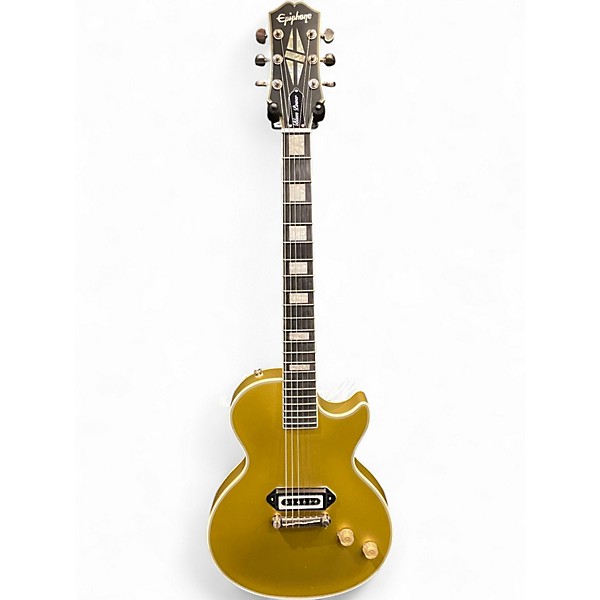 Used Epiphone Jared James Nichols Blues Power Gold Solid Body Electric Guitar