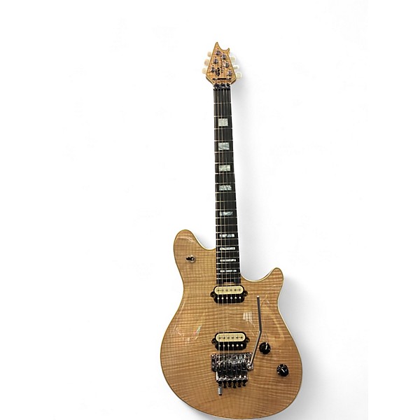 Used 2023 EVH Wolfgang USA Flame Natural Solid Body Electric