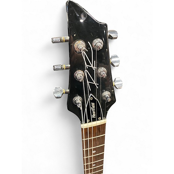 Used 1980s Heartfield RR9 BLUE SPARKLE Solid Body Electric Guitar