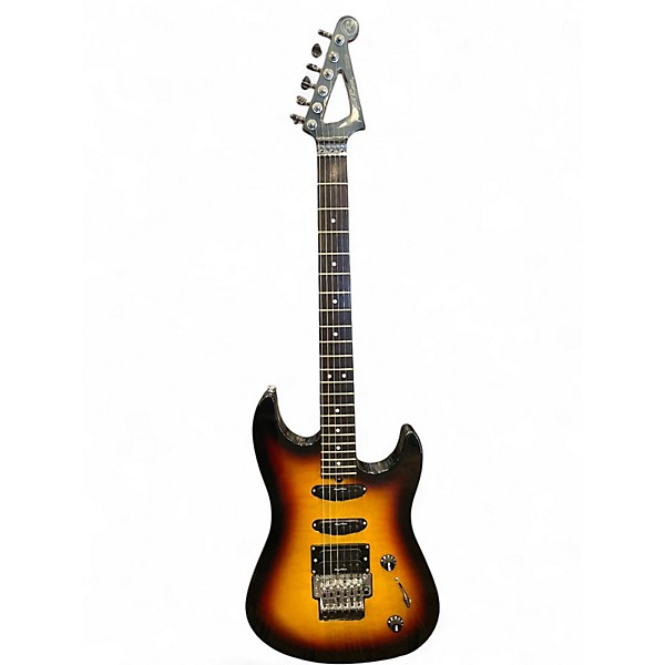 Used Floyd Rose Discovery Series OT Sunburst Solid Body Electric Guitar