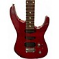 Used Jackson Dinky JS20 Trans Red Solid Body Electric Guitar