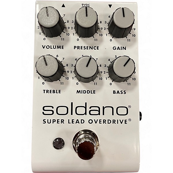 Used Soldano SUPER LEAD OVERDRIVE Effect Pedal