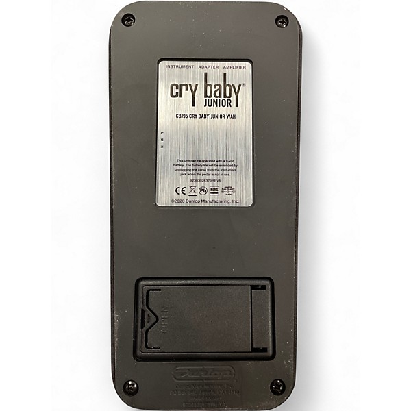 Used Dunlop CRY BABY JUNIOR WAH Effect Pedal
