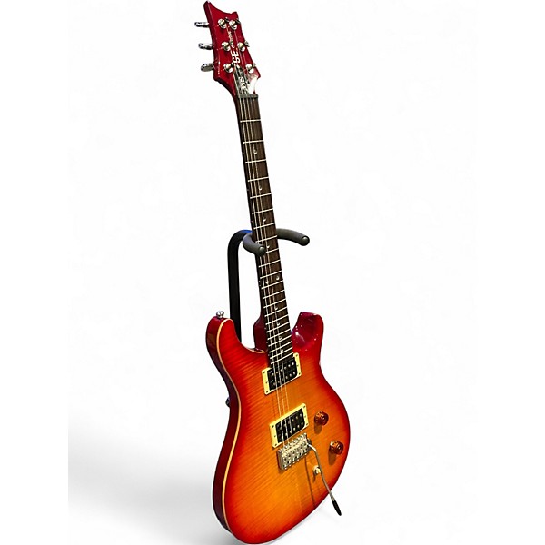 Used PRS SE Custom 22 Sunburst Solid Body Electric Guitar