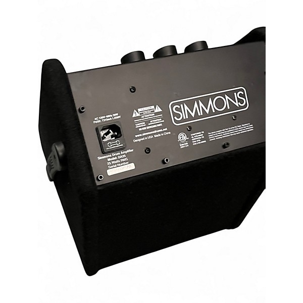 Used Simmons DA25 Drum Amplifier