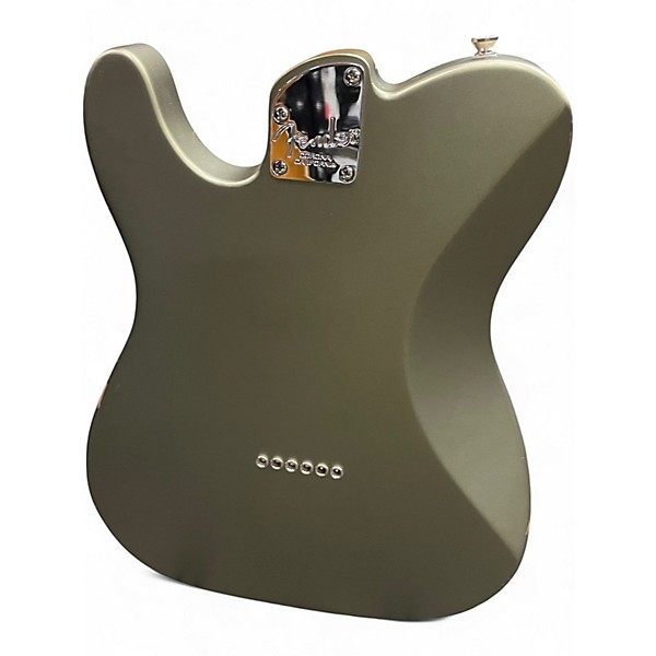 Used 2016 Fender American Elite Telecaster Shoreline Gold Solid Body Electric Guitar