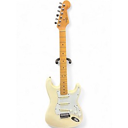Used Squier Standard Stratocaster Arctic White Solid Body Electric Guitar