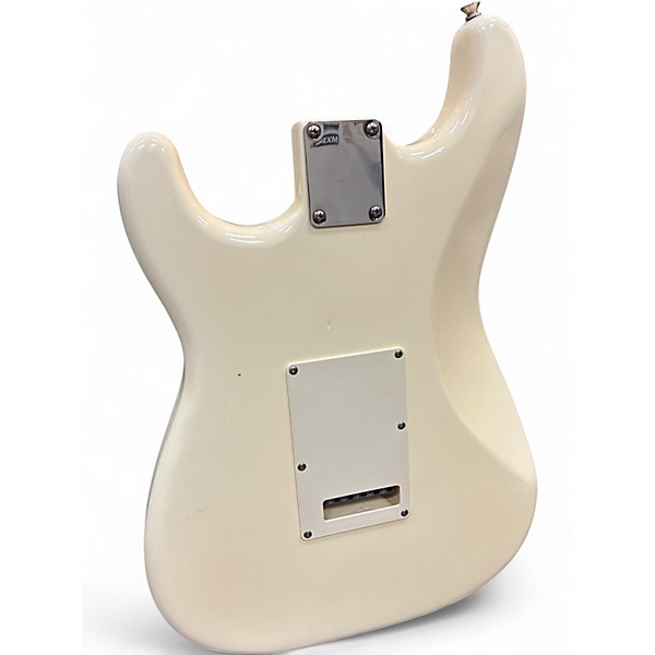 Used Squier Standard Stratocaster Arctic White Solid Body Electric Guitar