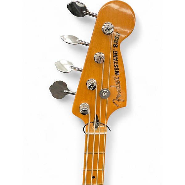 Used 2023 Fender MUSTANG BASS AMERICAN 3 Color Sunburst Electric Bass Guitar