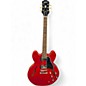 Used Epiphone ES355 Candy Apple Red Hollow Body Electric Guitar thumbnail
