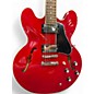 Used Epiphone ES355 Candy Apple Red Hollow Body Electric Guitar