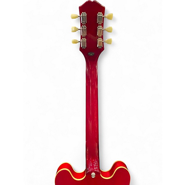 Used Epiphone ES355 Candy Apple Red Hollow Body Electric Guitar
