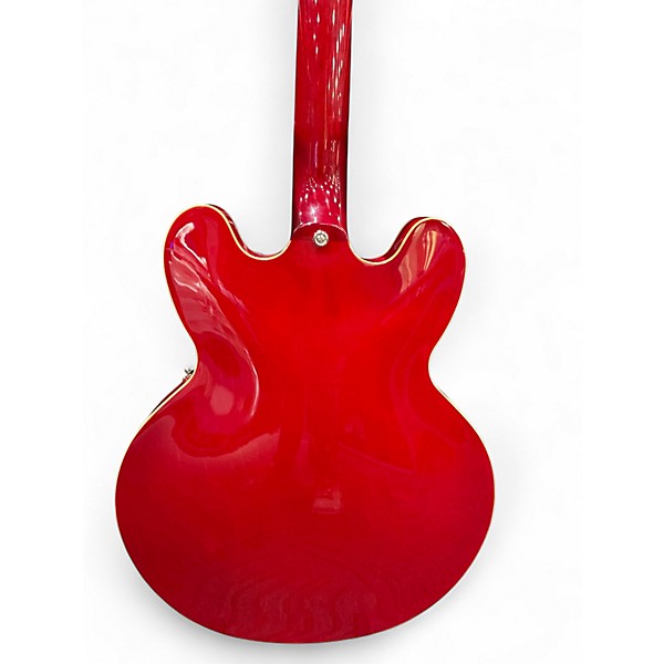 Used Epiphone ES355 Candy Apple Red Hollow Body Electric Guitar