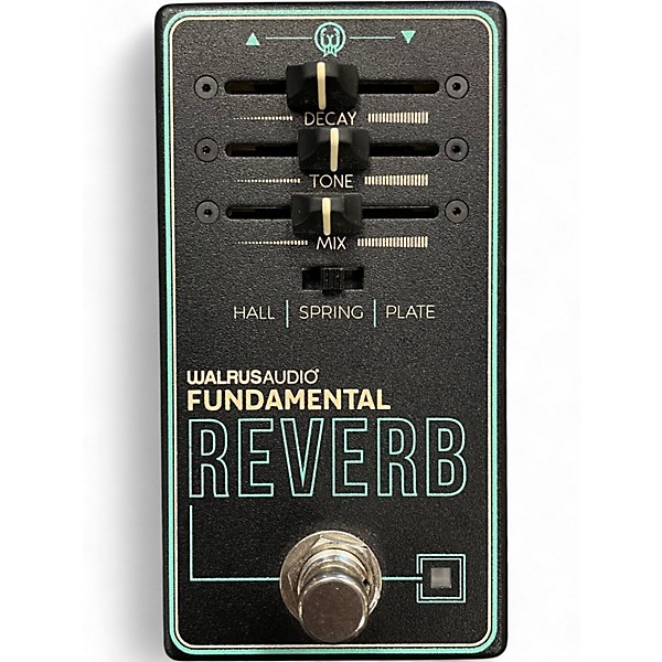 Used Walrus Audio FUNDAMENTAL REVERB Effect Pedal