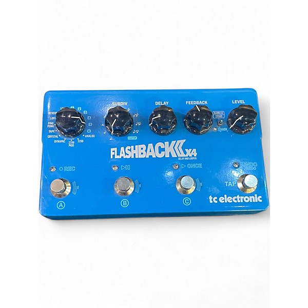 Used TC Electronic Flashback X4 Delay And Looper Effect Pedal