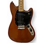 Used Fender Mustang Amber Solid Body Electric Guitar