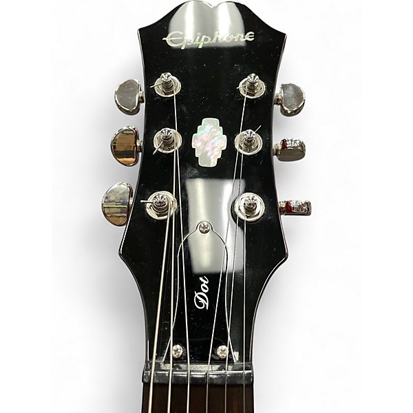 Used Epiphone DOT CH RED Hollow Body Electric Guitar