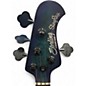 Used Sterling by Music Man StingRay Ray 34 Neptune Blue Satin Electric Bass Guitar