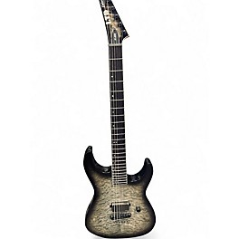 Used ESP LTD M-1001 QUILTED GRAY  Solid Body Electric Guitar