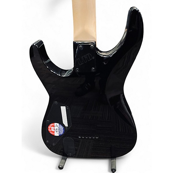 Used ESP LTD M-1001 QUILTED GRAY  Solid Body Electric Guitar