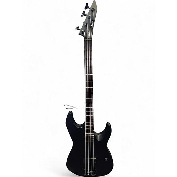 Used ESP LTD BLACK METAL M4 BLACK Electric Bass Guitar