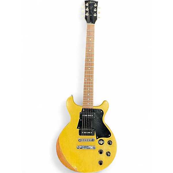 Used 2006 Gibson DOUBLE CUT LES PAUL SPECIAL REISSUE TV Yellow Solid Body Electric Guitar