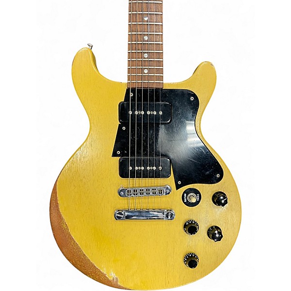 Used 2006 Gibson DOUBLE CUT LES PAUL SPECIAL REISSUE TV Yellow Solid Body Electric Guitar
