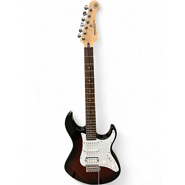 Used Yamaha Pacifica Black Solid Body Electric Guitar Black