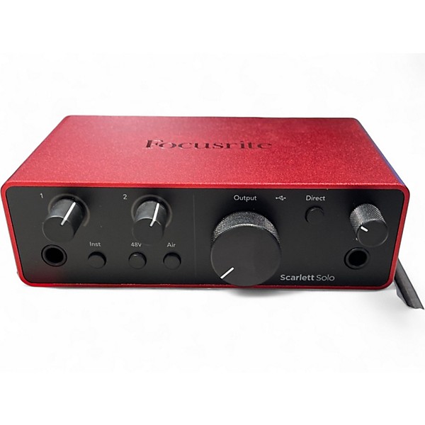 DTM・DAW FOCUSRITE Scarlett Solo gen4 Scarlett Solo 4th Generation | Focusrite