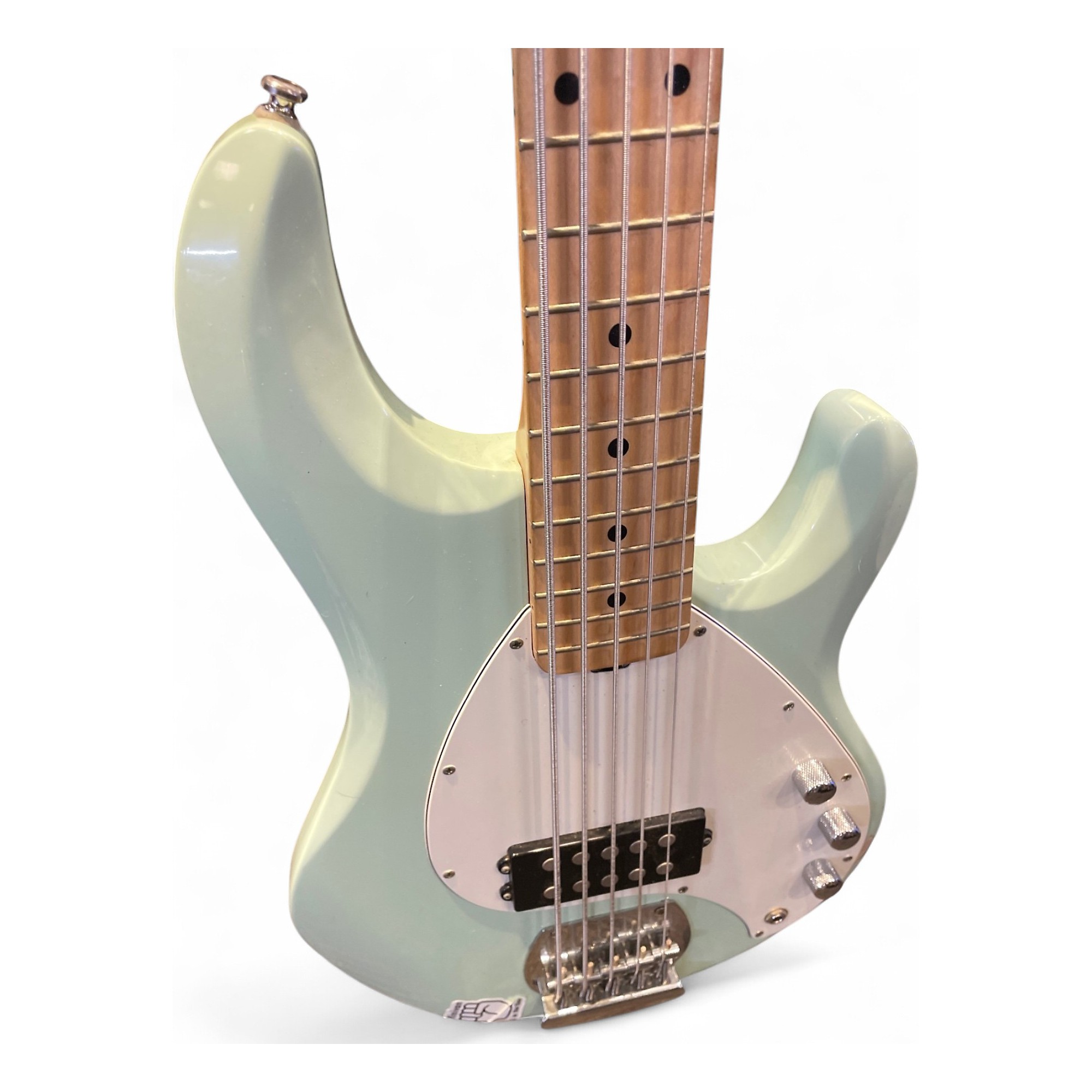 Used Sterling by Music Man STINGRAY 5 Seafoam Green Electric