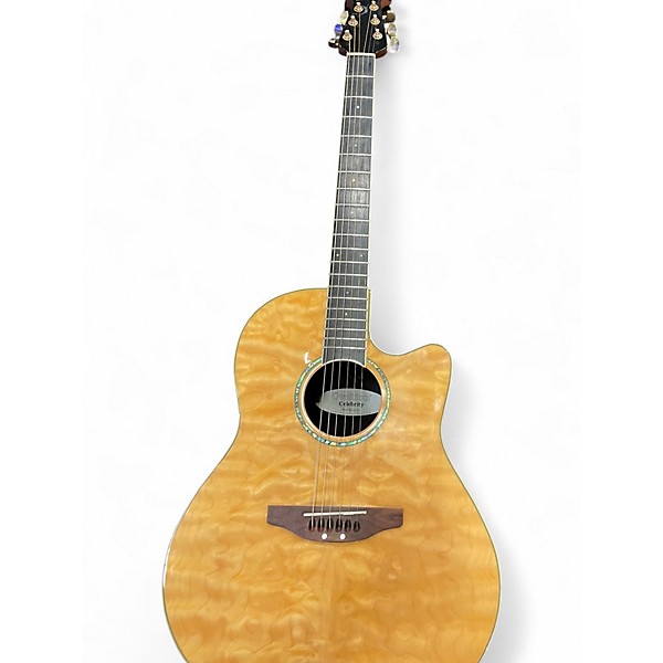 Used Ovation GC24 Celebrity Natural Acoustic Electric Guitar