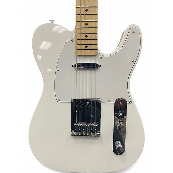 Used 2020 Squier Affinity Telecaster Arctic White Solid Body