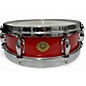 Used Slingerland 14X4 STUDIO KING RED Drum thumbnail
