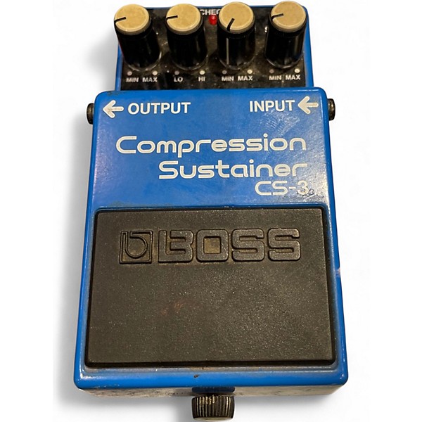Used BOSS CS3 Compressor Sustainer Effect Pedal | Guitar Center