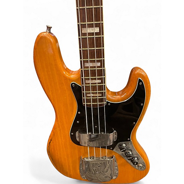 Vintage 1978 Fender 1970S Jazz Bass Vintage Natural Electric Bass Guitar