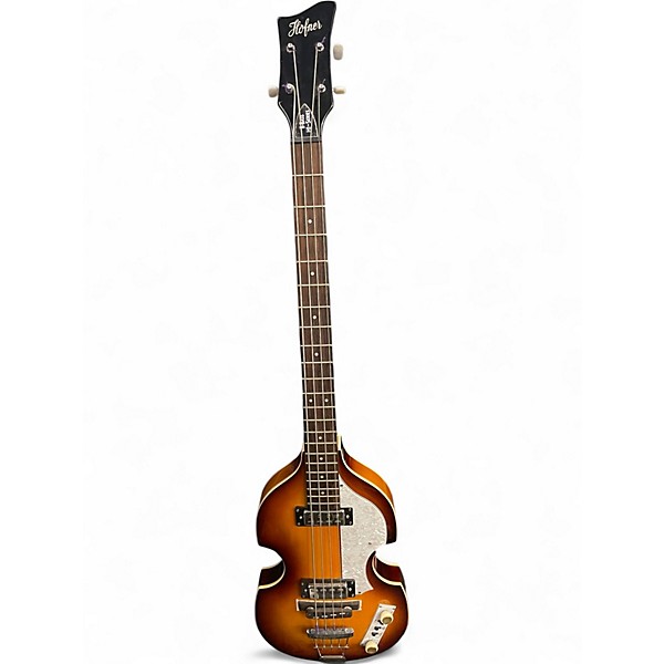 ベース Hofner b-bass hi-series Used Hofner B-Bass HI-Series 2 Tone Sunburst Electric Bass