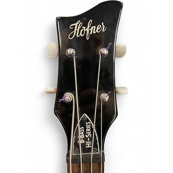 Used Hofner B-Bass HI-Series 2 Tone Sunburst Electric Bass