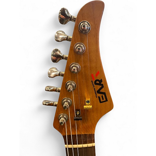 Used Eart Strat Style Brown Sunburst Solid Body Electric Guitar