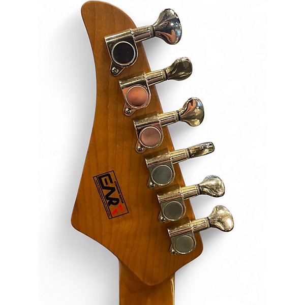 Used Eart Strat Style Brown Sunburst Solid Body Electric Guitar