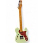 Used Fender american professional II telecaster thinline transparent surf green Hollow Body Electric Guitar thumbnail