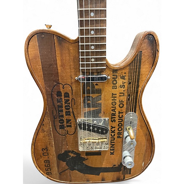 Used 2016 Walla Walla T-Top Vintage Wood Harper Walnut Hollow Body Electric Guitar