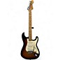 Used 2010s Fender Standard Stratocaster 2 Color Sunburst Solid Body Electric Guitar thumbnail