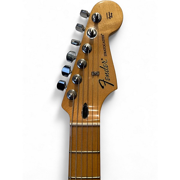 Used 2010s Fender Standard Stratocaster 2 Color Sunburst Solid Body Electric Guitar